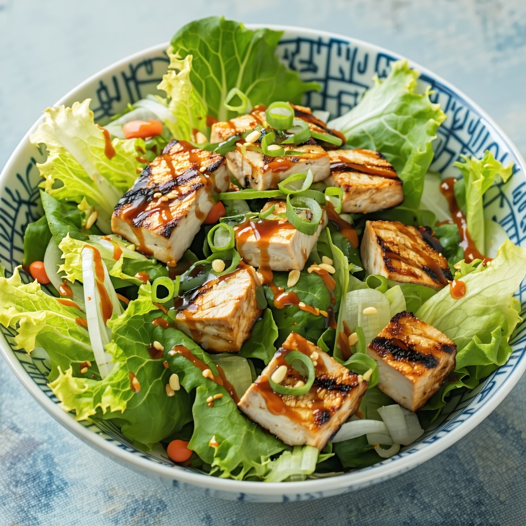japanese styled salad with tofu-1 japanese styled salad with tofu-1